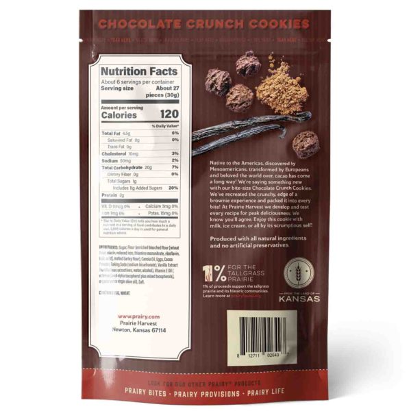 Chocolate Crunch Cookies - Medium - Back