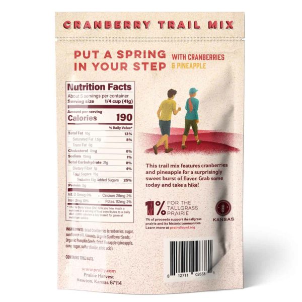 Trail Mix - Cranberry - Small - Back