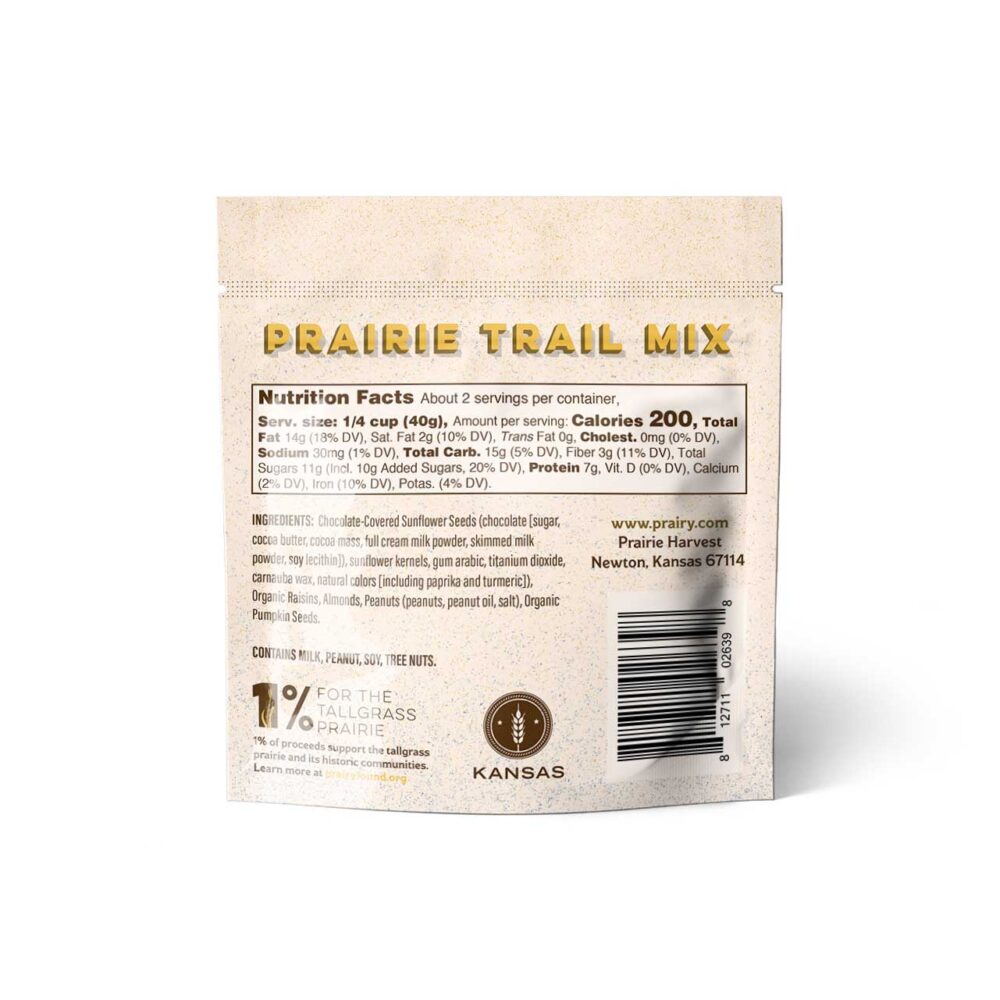 Trail Mix - Prairie Trail - Snack - Back
